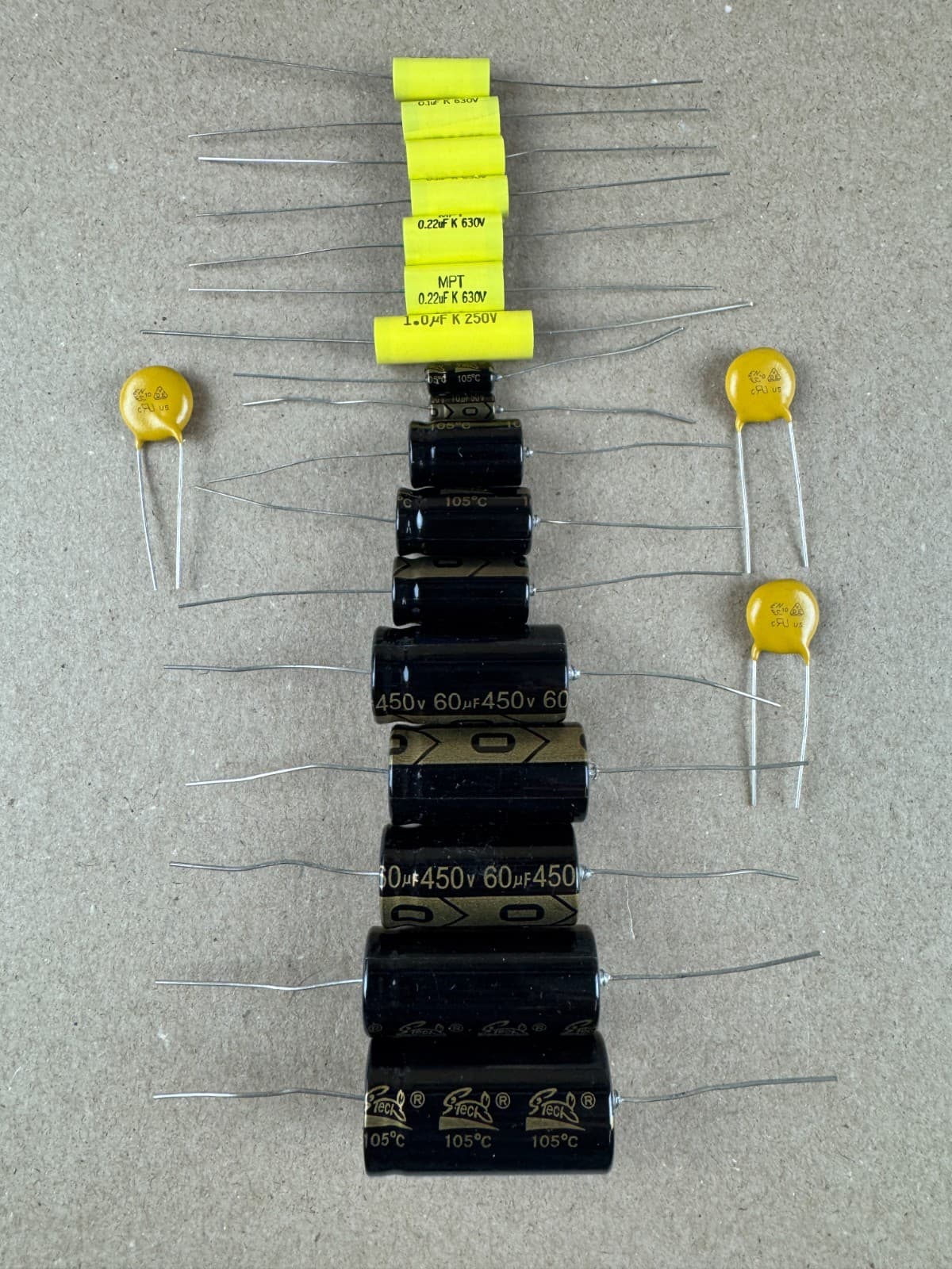 Rebuild Kit for EF Johnson Pacemaker Radio Transmitter Recap & Instructions