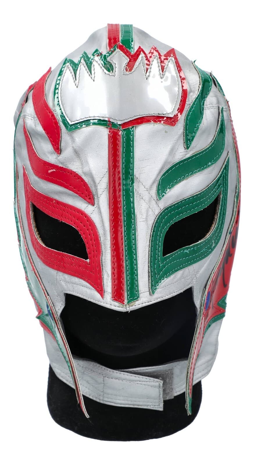 Rey Mysterio Signed WWE Luchador Mask Inscribed "619"  (PSA COA) 3
