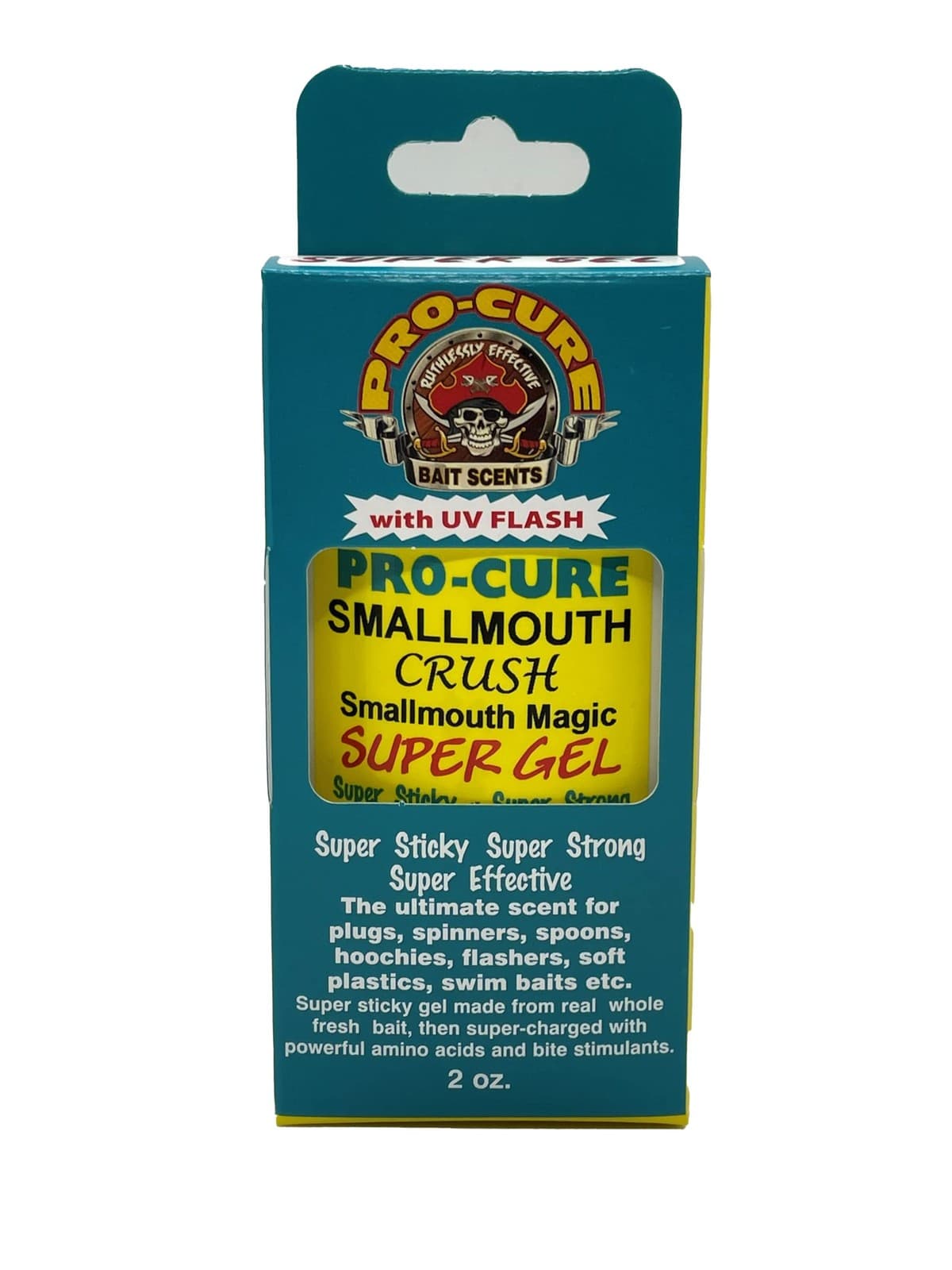 Pro-Cure Super Gel 2oz Smallmouth Crush Tidal Water Special