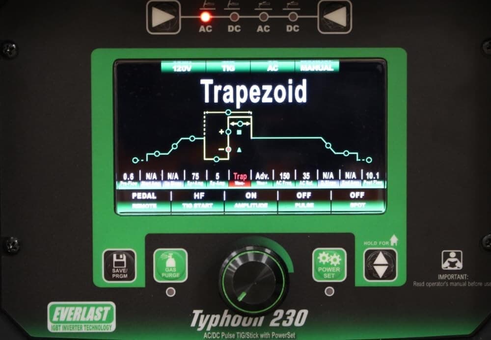Everlast Typhoon 230 TIG/Stick Welder Machine - 120/240 Dual Voltage Welder 5