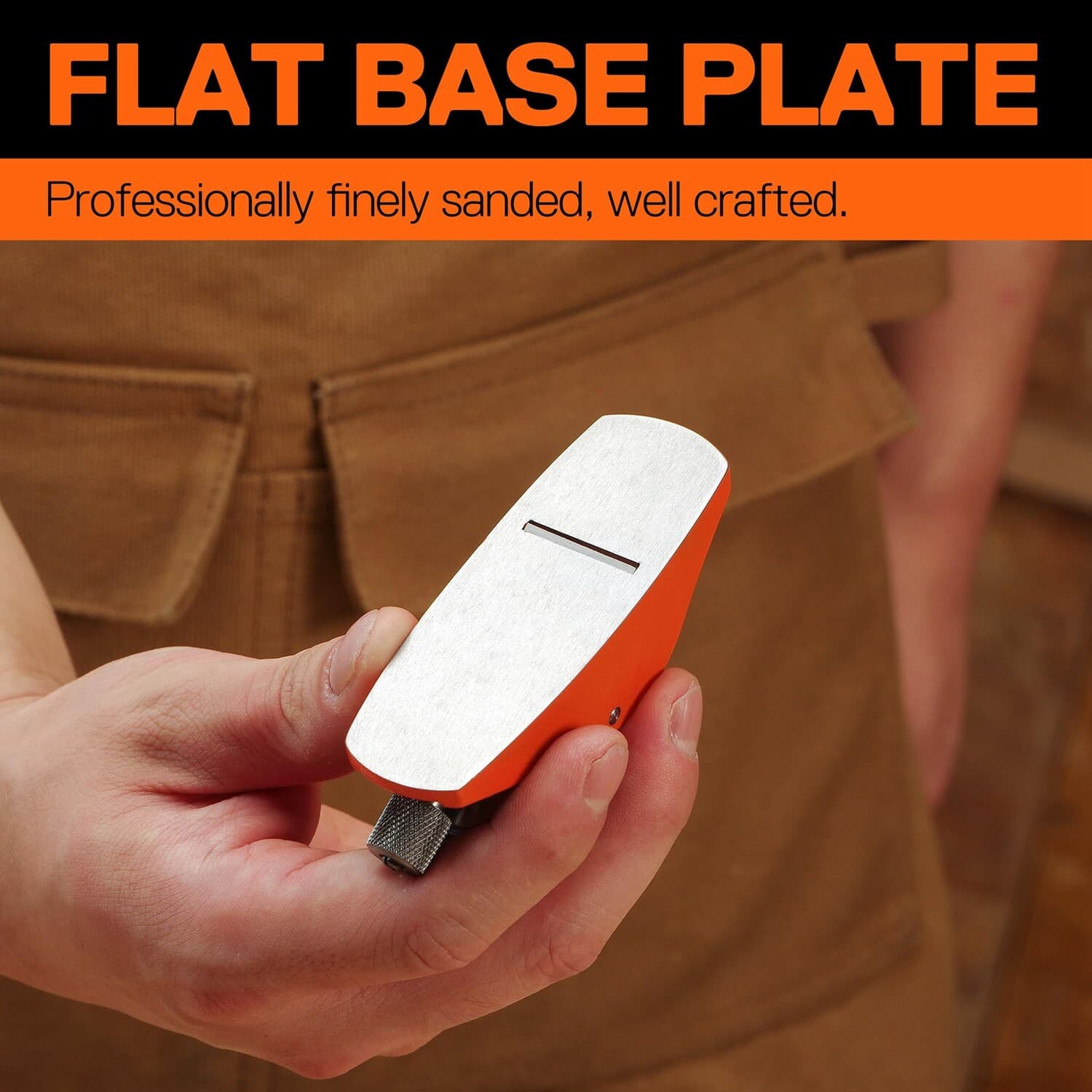 JORGENSEN 3.5"Mini Wood Planer NO.102 MiniHand Planer for Woodworking Adjustable 6