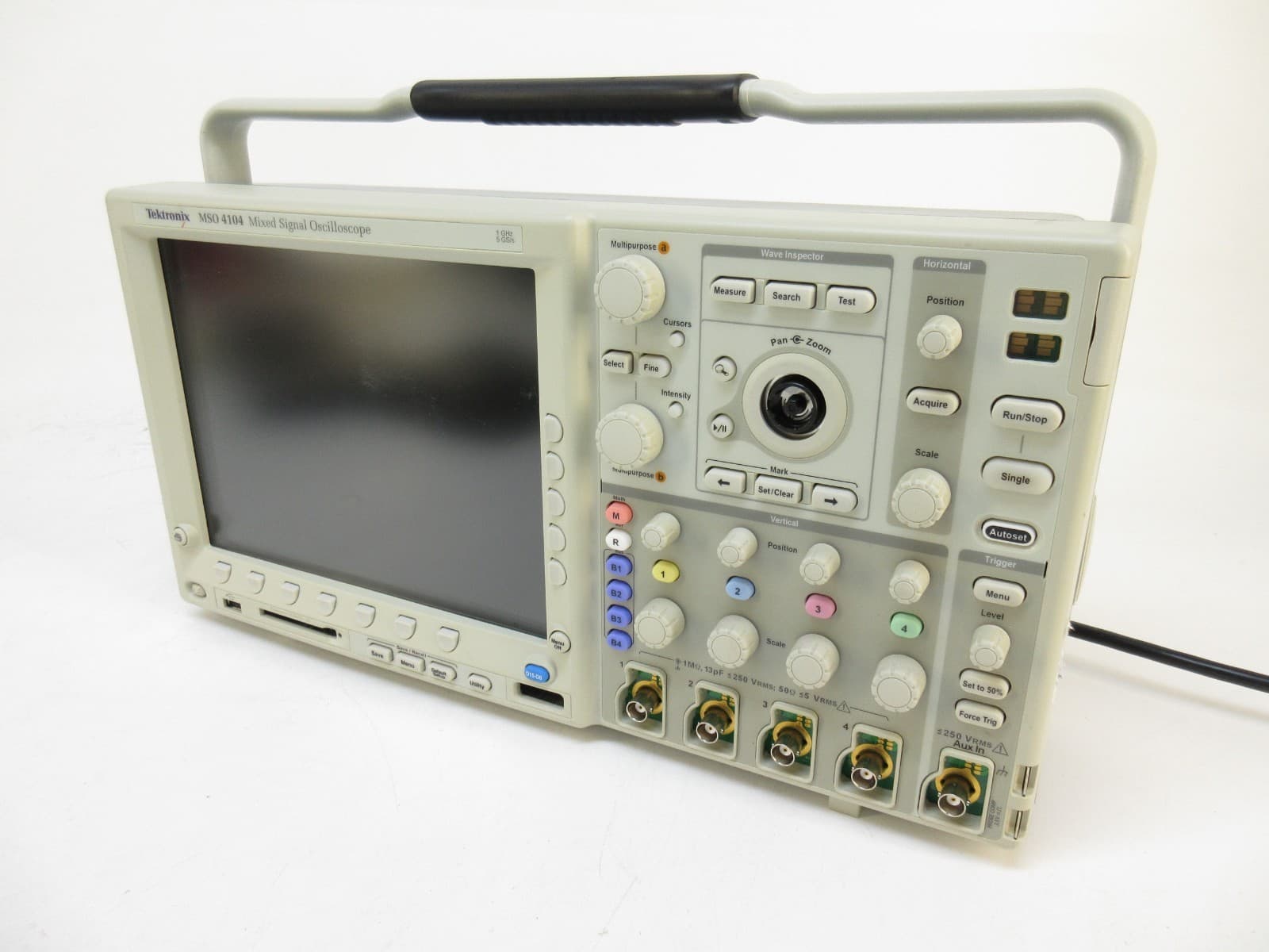 Tektronix MSO4104 Mixed Signal Digital Oscilloscope 1GHz, 4 + 16Ch