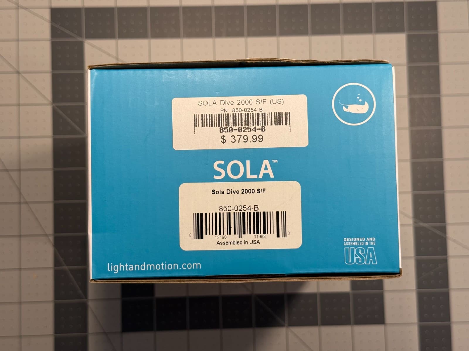 Light and Motion Sola Dive 2000 Dive Light 2