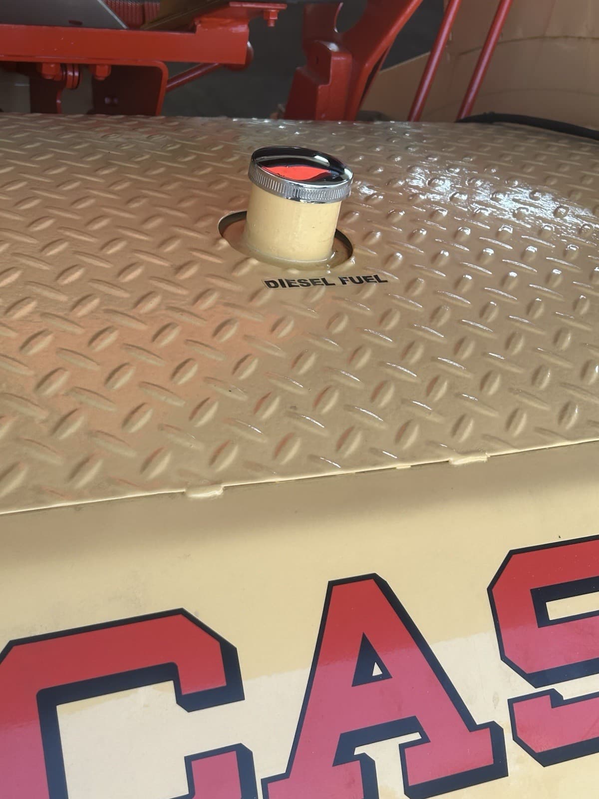 Show Quality Chrome 1965 Case 930 Comfort King Tracktor Gas Fuel Cap Vented. 2