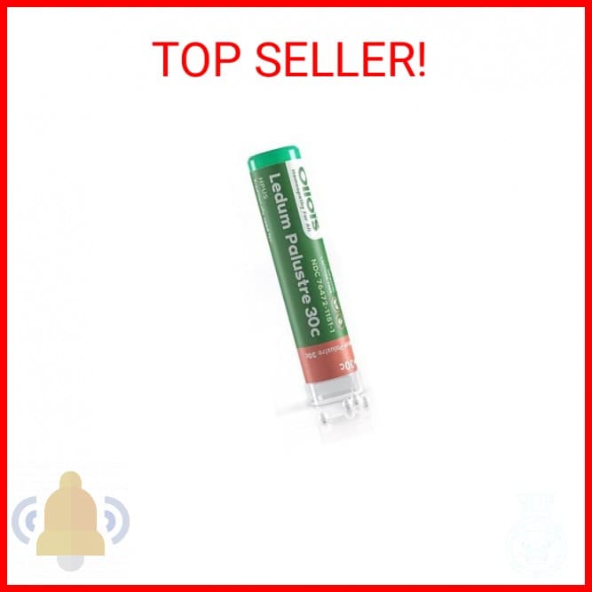 OLLOIS Ledum Palustre 30c, Organic, Lactose-Free Homeopathic Medicine, 80 Pellet