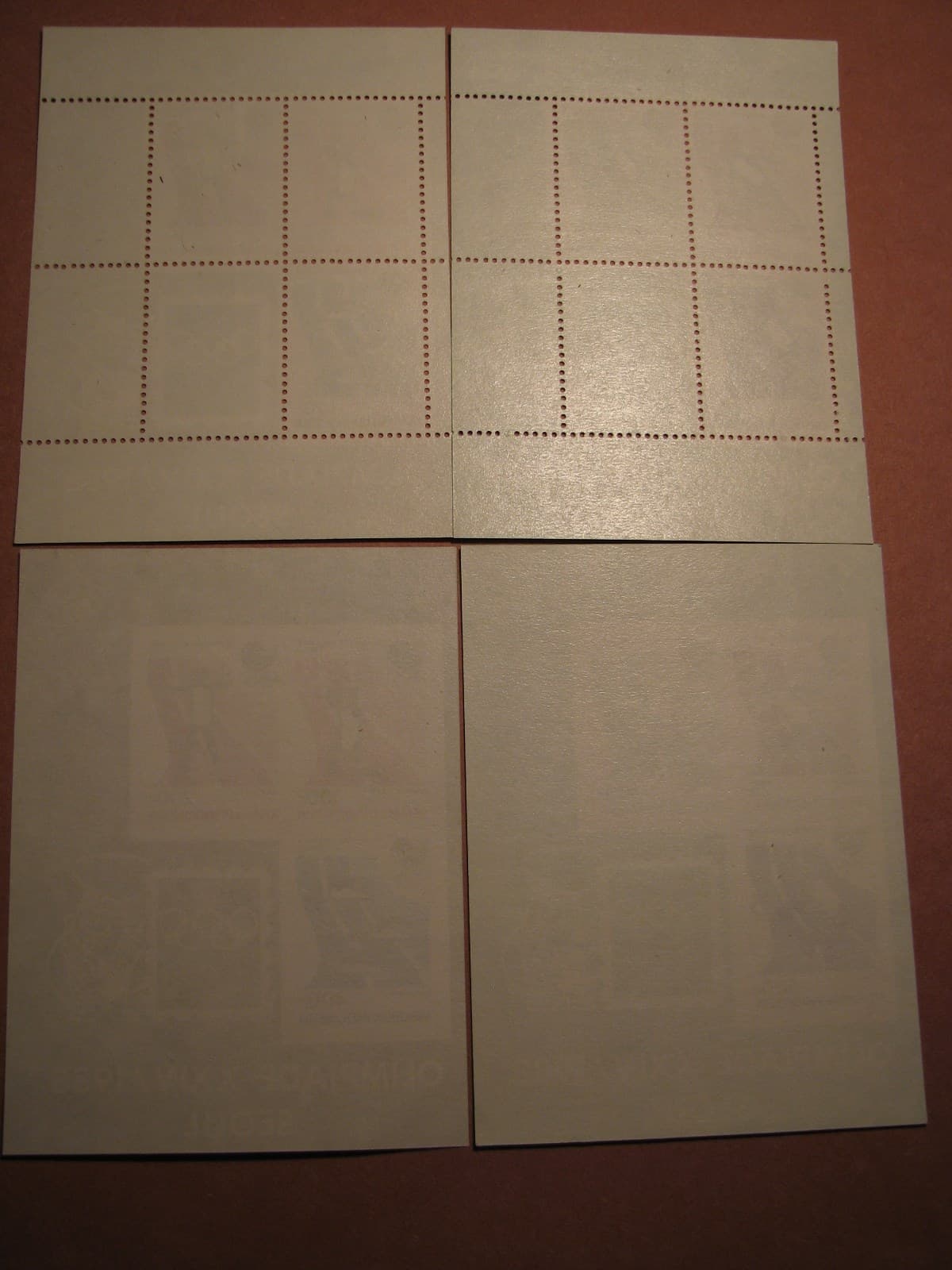 Indonesia Stamp Scott# 1354-55a Olympics Seoul Sheets '88 CV 105.00 MNH L9 2