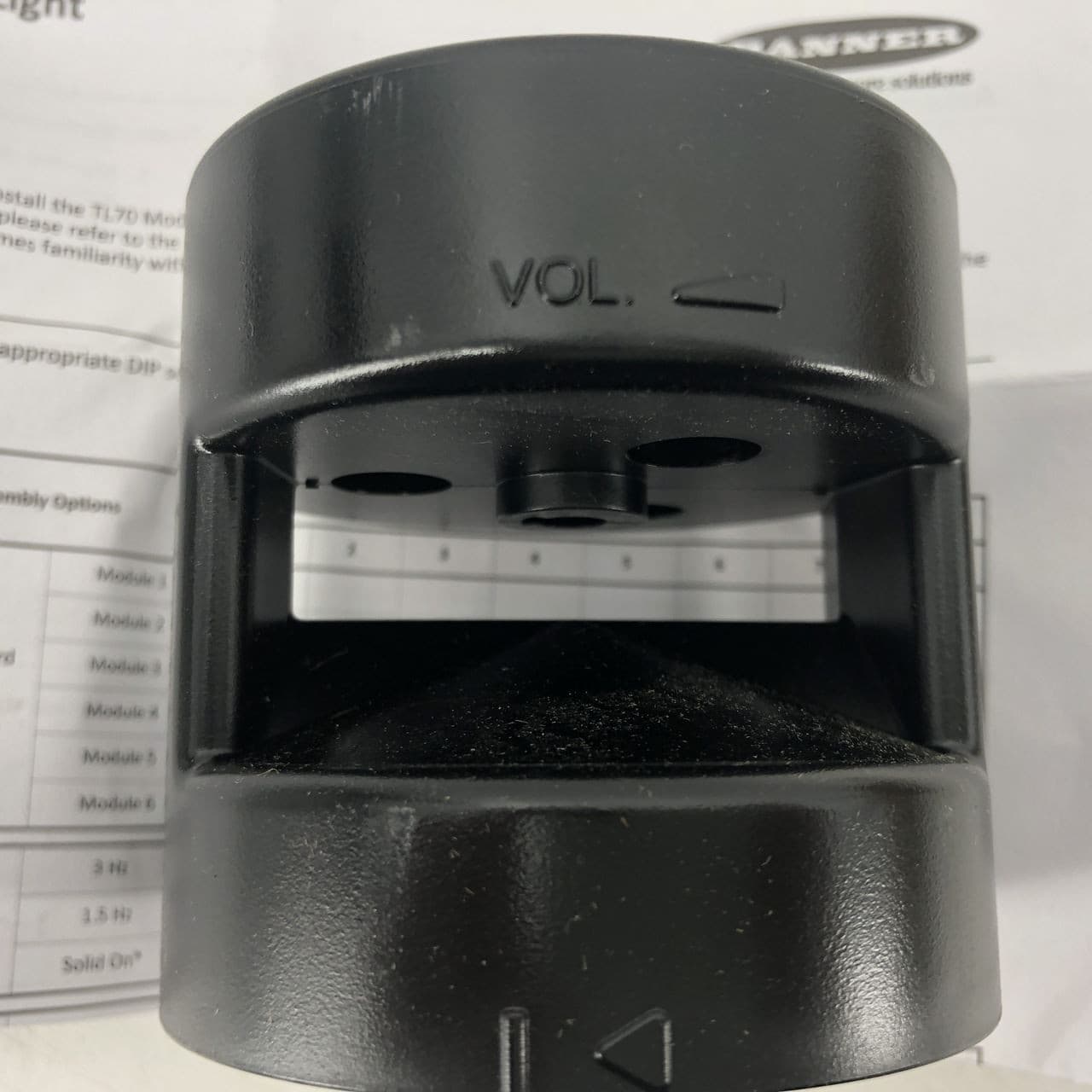 BANNER SG-TL70-AL MODULE LIGHT TOWER ALARM MODULE - NEW 4