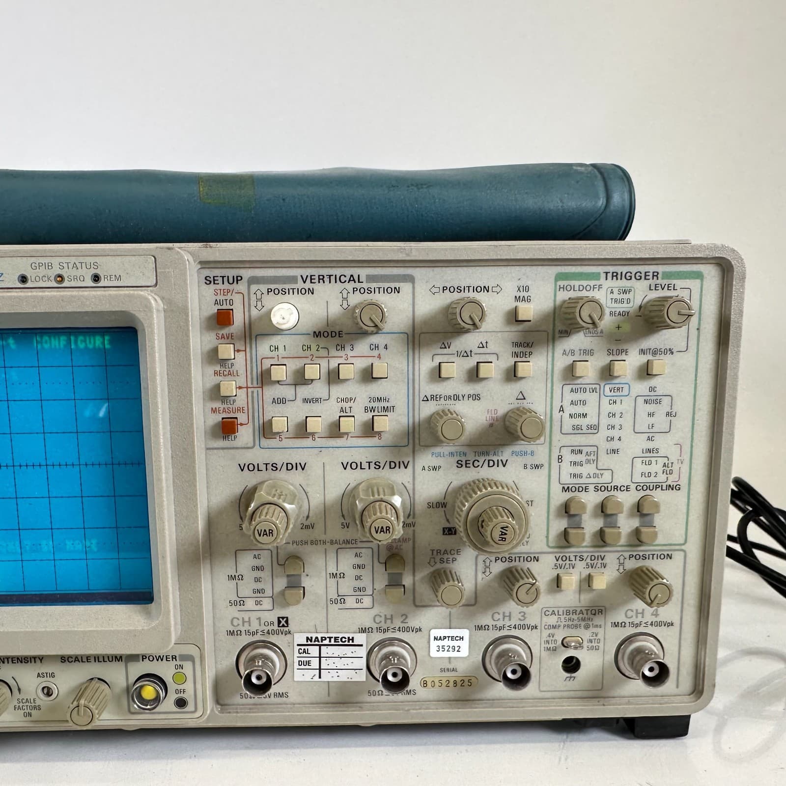 Tektronix 2465B 4-Channel 400 MHz Analog Oscilloscope 6