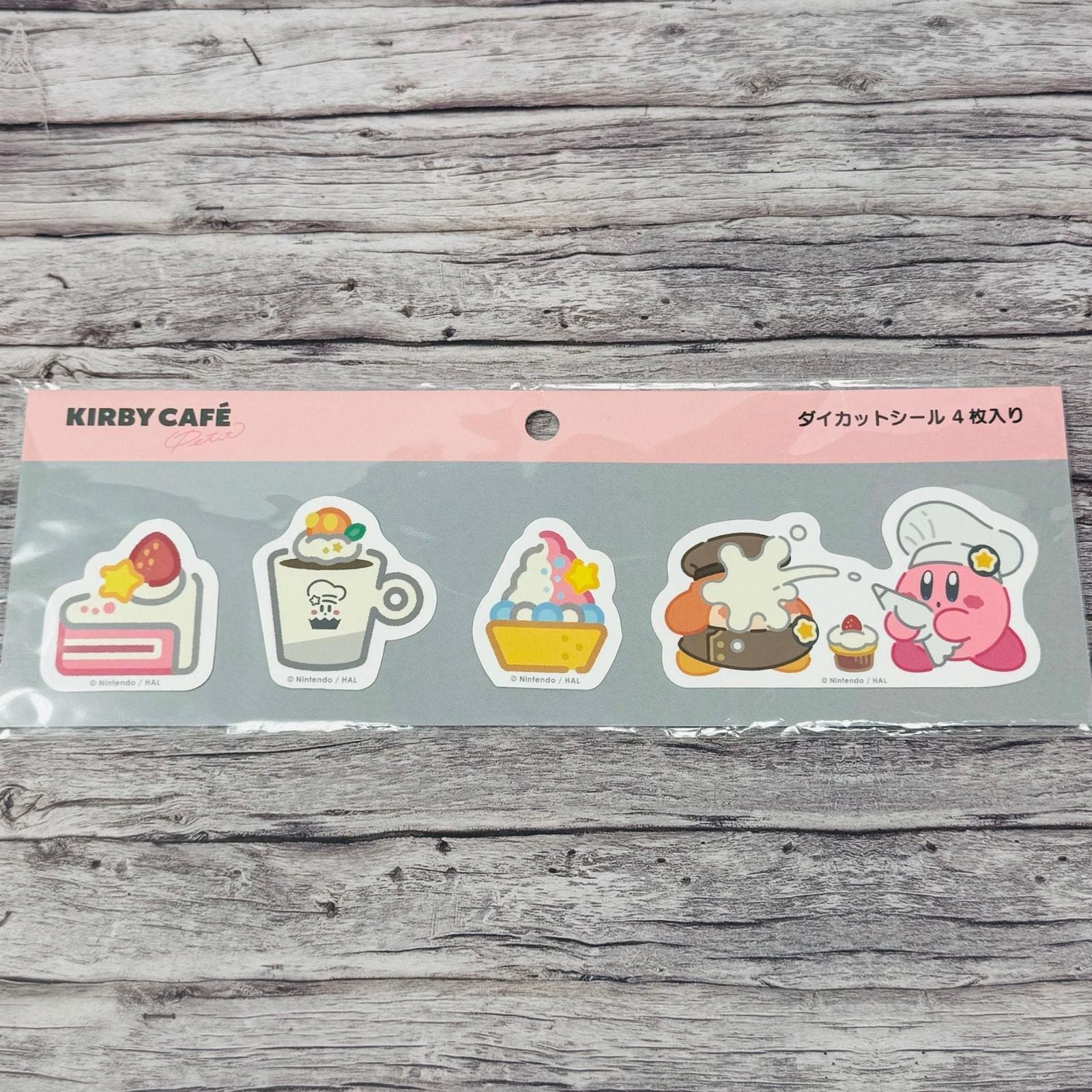 Kirby Cafe Tokyo Decal Sticker Pack of Four New Japan Import US Seller