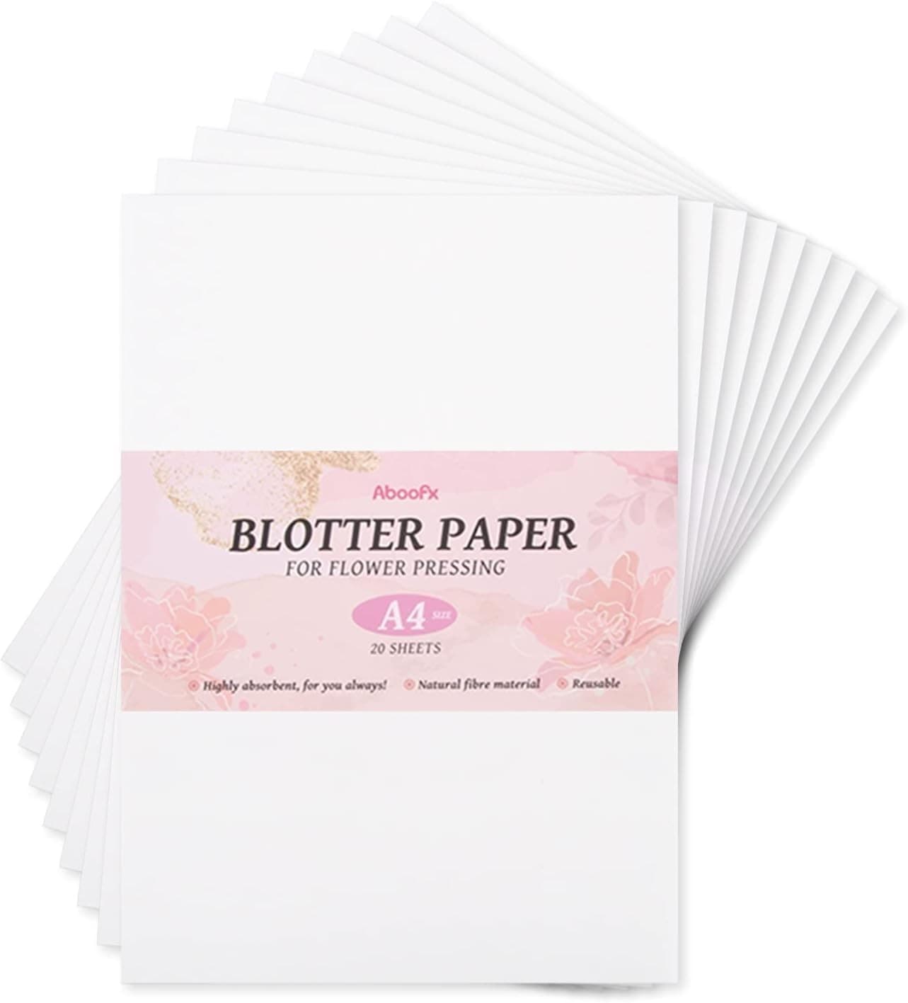 Flower Press Blotting Paper Sheets Large Absorbent Reusable Craft Supplies 3