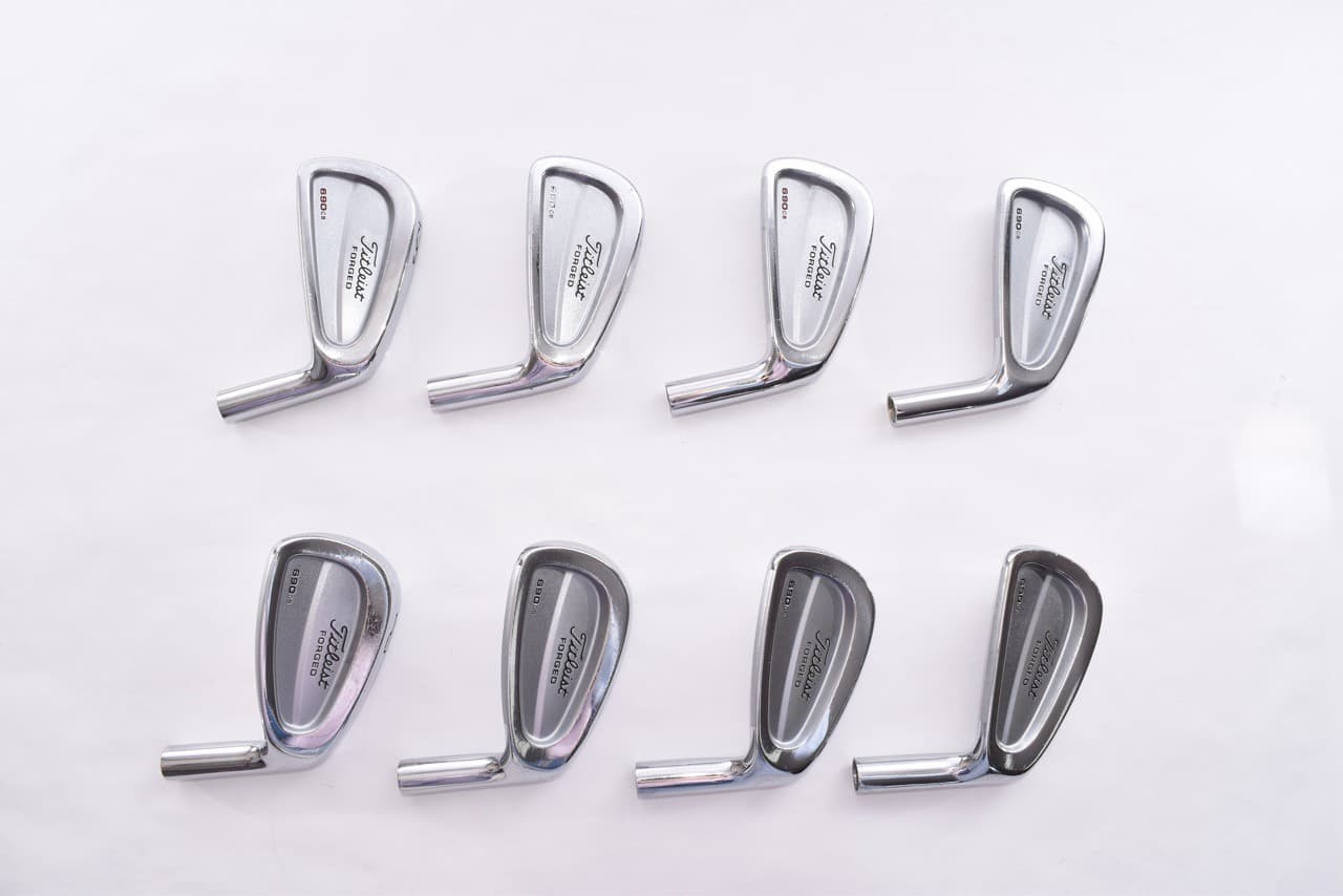 8pcs Titleist 690 CB Forged 3-4-5-6-7-8-9-PW Head Only Iron Set RH Irons 2