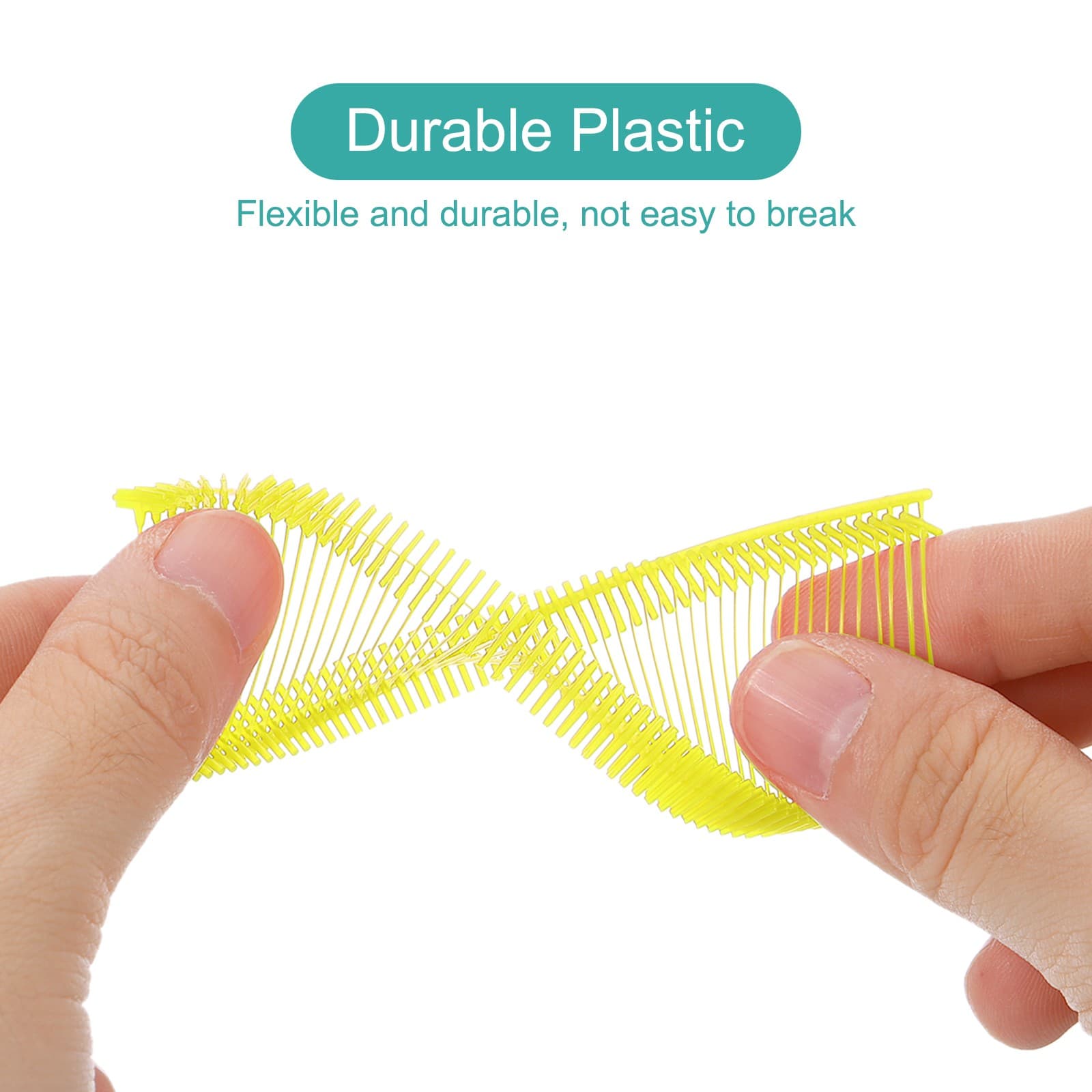 1000pack 75mm Tagging Fasteners Clothing Tag Barbs Attachments Price Tags Yellow 4