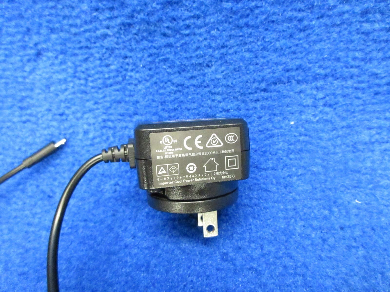 Thermo Scientific E1-ClipTip Pipette Charger Charging Cable US Plug  # 12905600 6