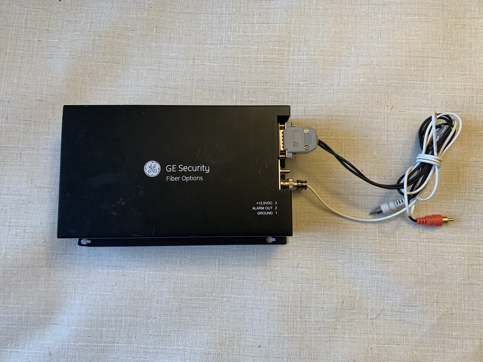 GE SECURITY INTERLOGIX FIBER B7748AV 748-R TWO-WAY VIDEO &  2-CH AUDIO DIGITAL 3