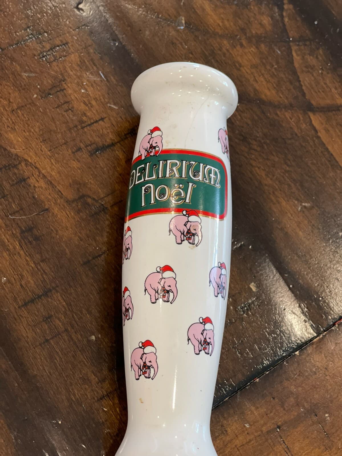 Delirium Noel Handmade Ceramic Tap Handle 2