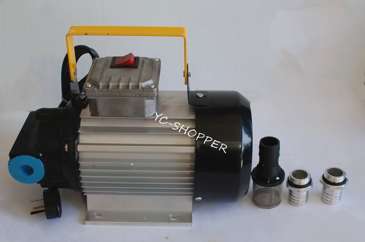 Heavy Duty 240V Diesel Biodiesel Oil Fuel Gear Transfer Pump 2