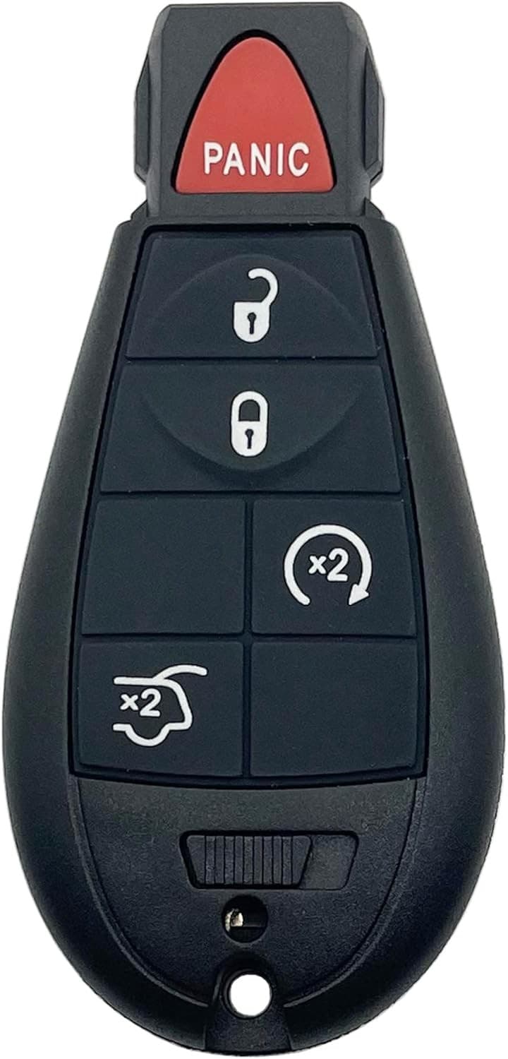Replacement Key Fob Cover Case fit for Jeep Grand Cherokee 2008 2009 2010 2011 2