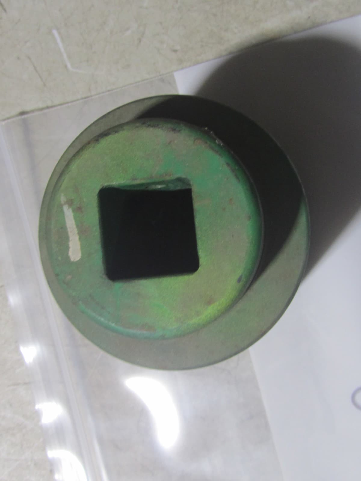 USED Grey Pneumatic 4076D  1" Drive x 2-3/8" Deep Length Impact Socket, 6 Point 2