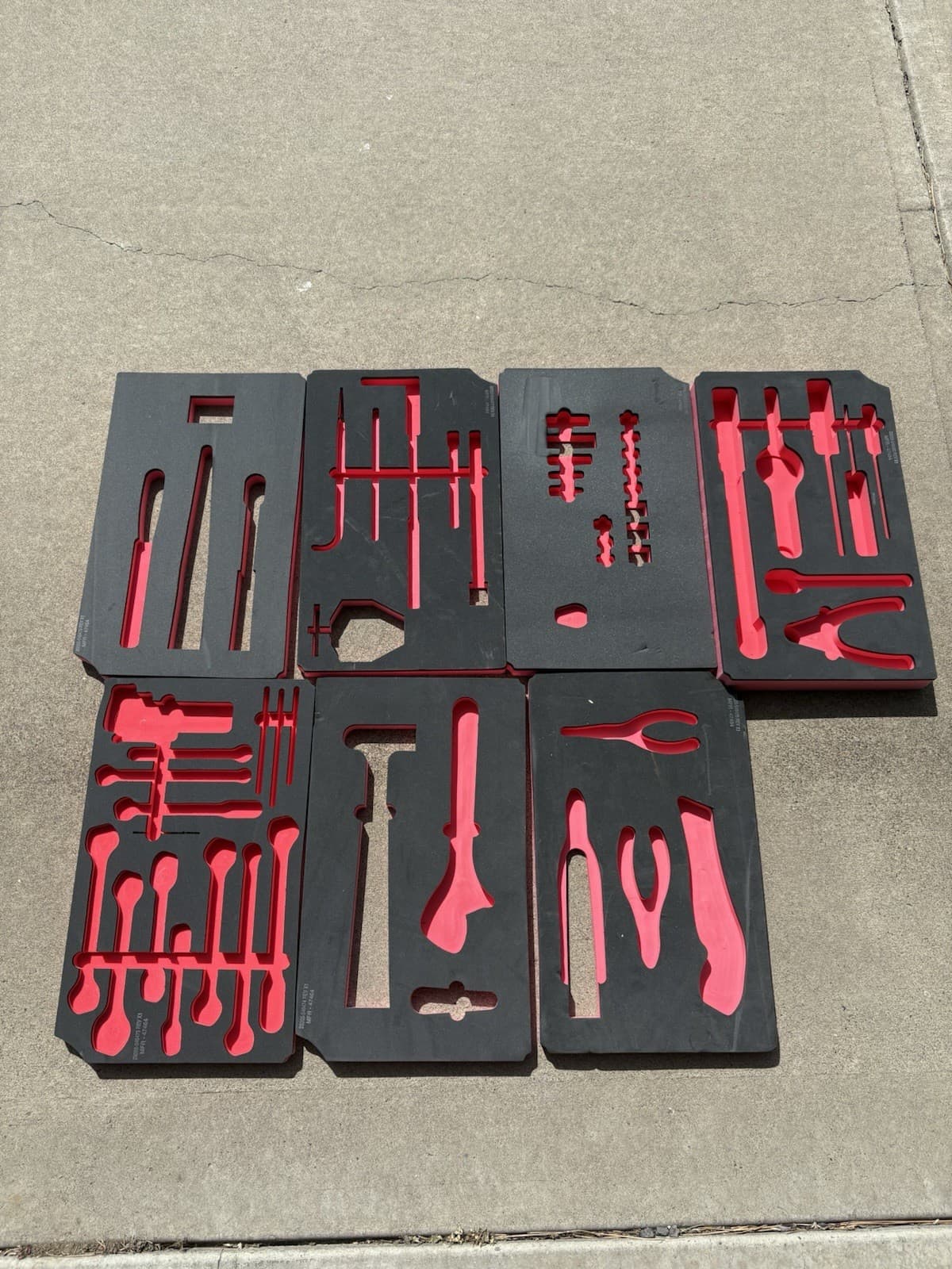 GMTK SNAP-ON PELICAN TOOL BOX FOAM