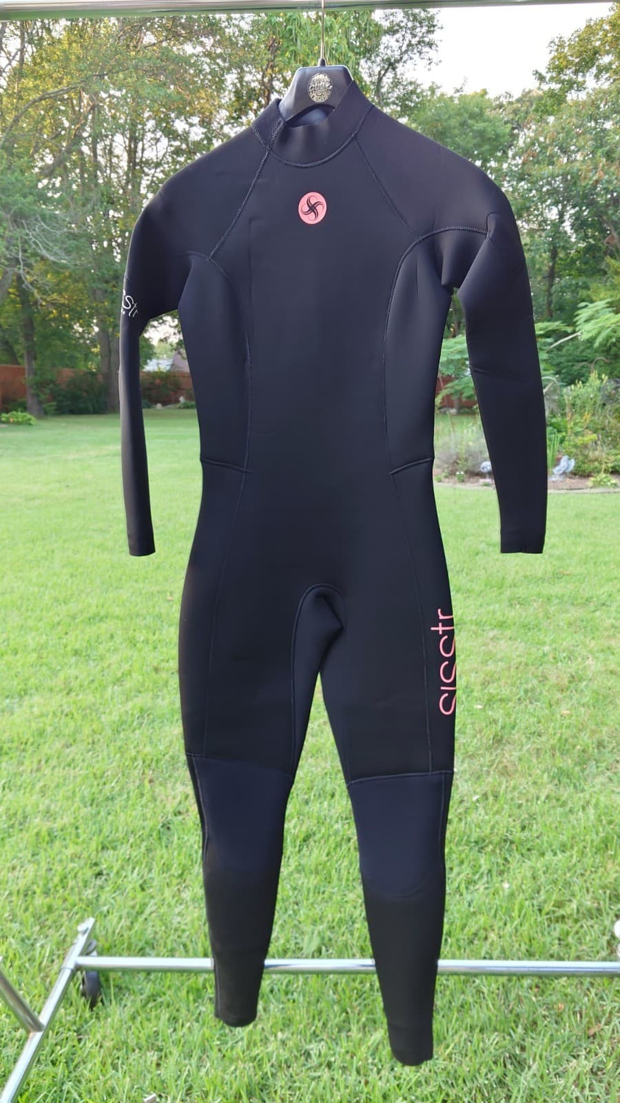NEW SISSTR 7 SEAS 3/2 BACK ZIP - SIZE 8 - WOMENS FULL WETSUIT