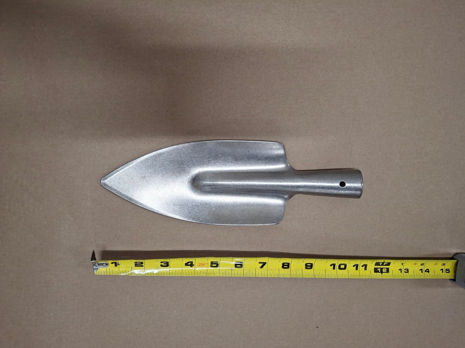 100% Titanium Small Russian Shovel Lifetime Lasting Pointed Lightweight Durable 5