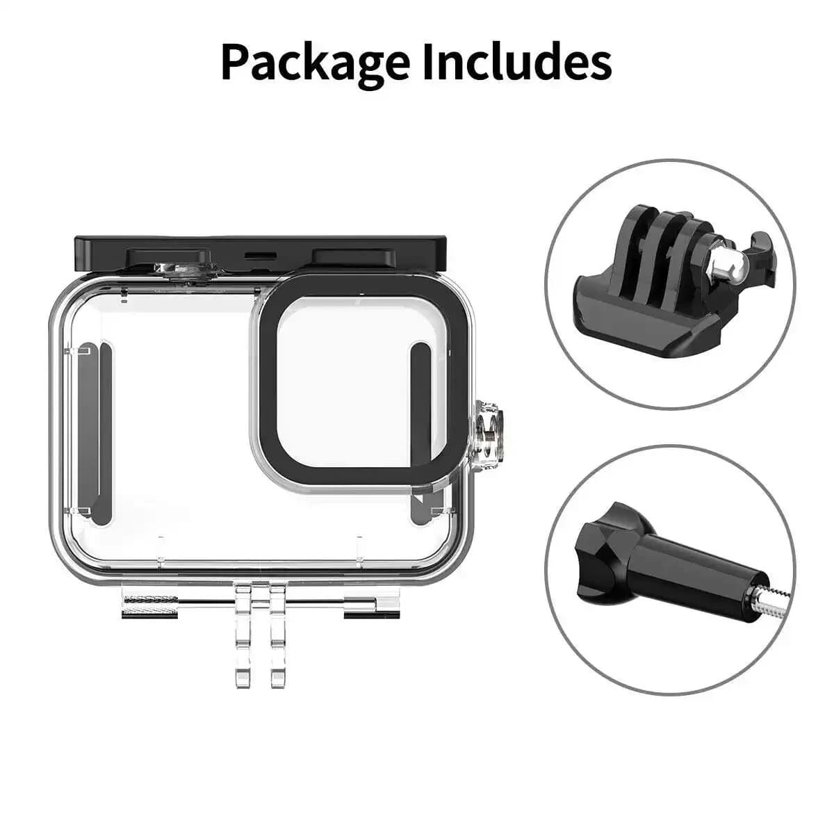 Waterproof Case For Gopro 13, 12 ,11 ,10, 9 Hero Black Diving Housing Protective 5