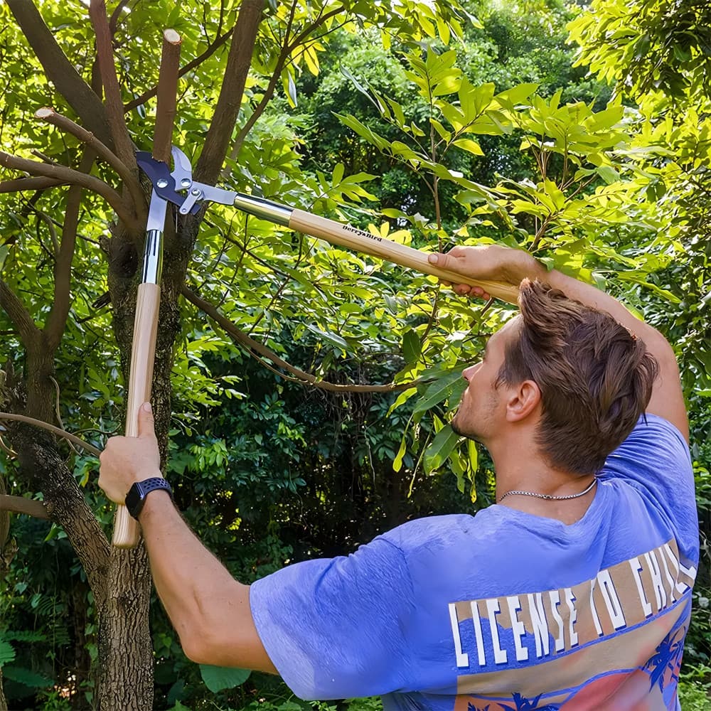 Berry&Bird Garden Loppers Heavy 30''Duty Bypass Loppers Long Handle Tree Trimmer 6