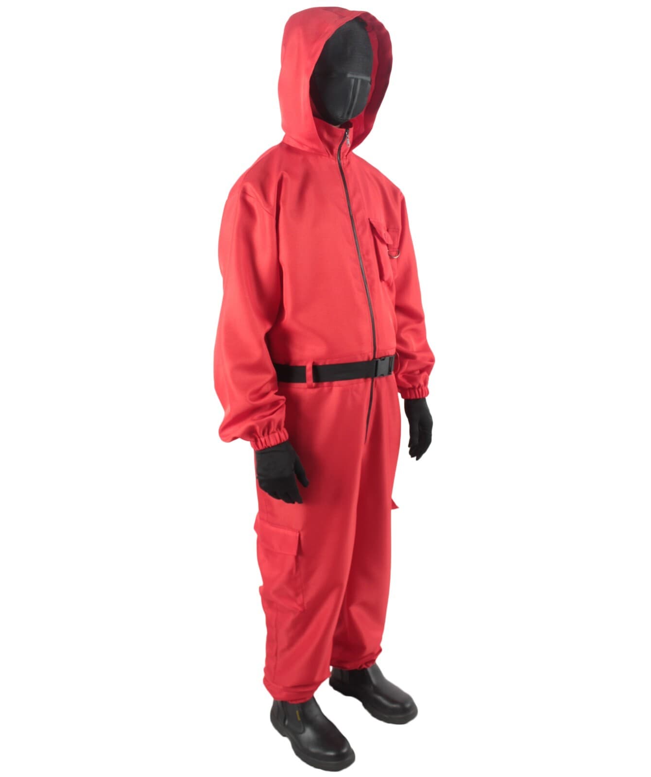 Red Guard Jumpsuit Costume | TV Show Soldier Cosplay Fancy Dress Costume 4