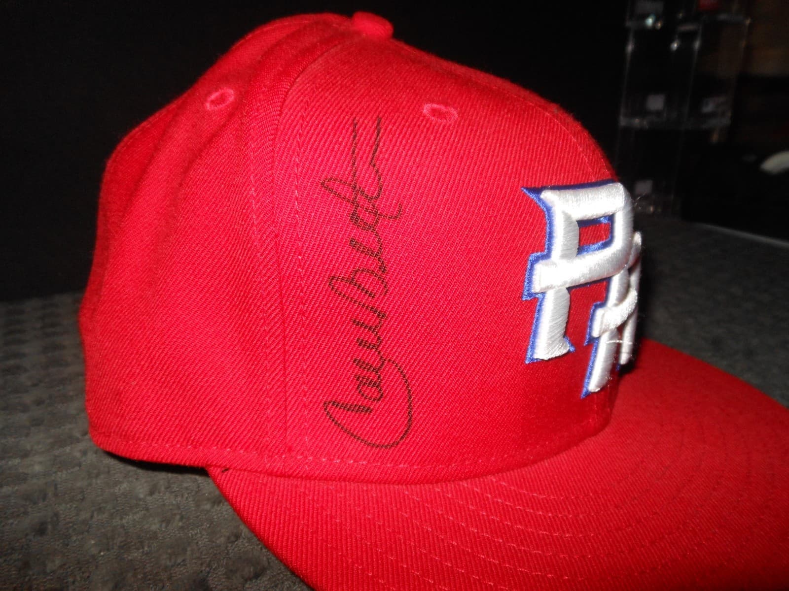 CARLOS BELTRAN SIGNED TEAM PUERTO RICO WORLD BASEBALL CLASSIC NEW ERA HAT -RARE! 2