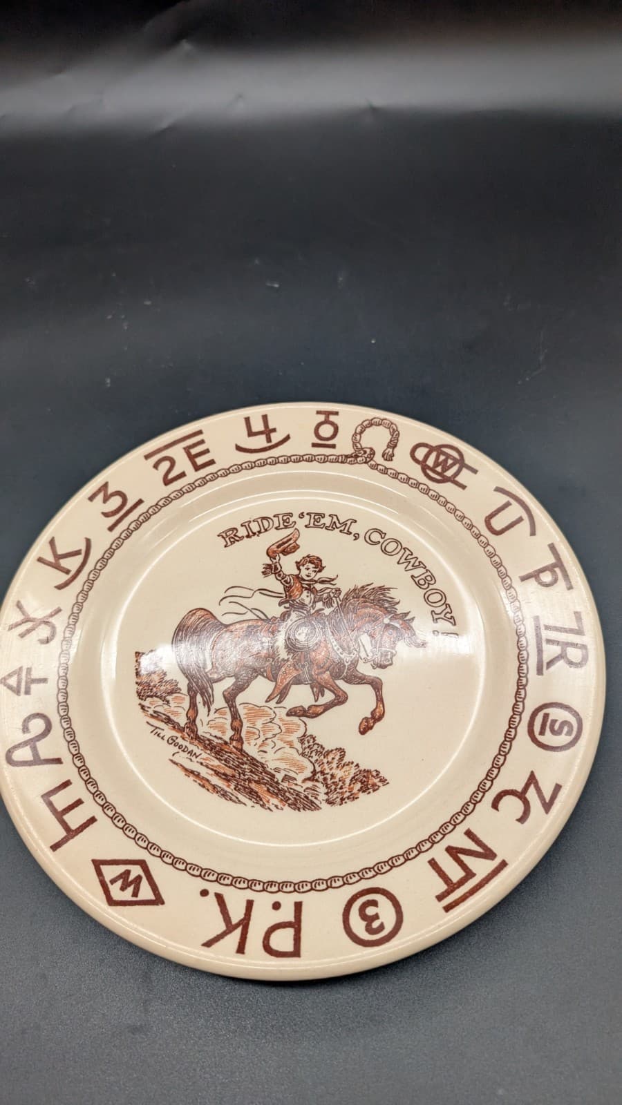 Wallace Till Goodan Westward Ho/Little Buckaroo Cowboy 3pc childs set California 2