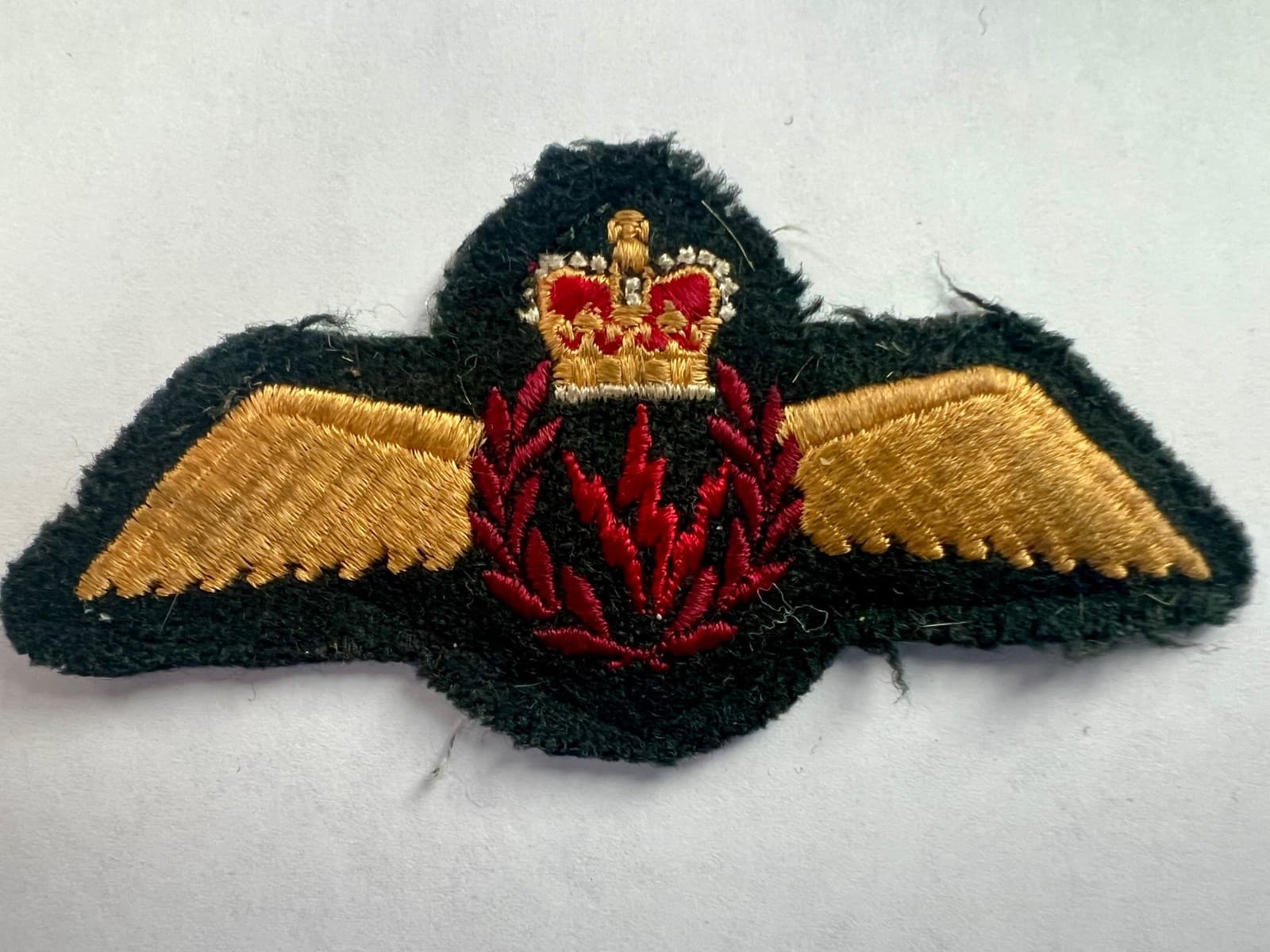 Canadian Aircrew Flying Airborne Electronic Sensor Operator Wings Patch