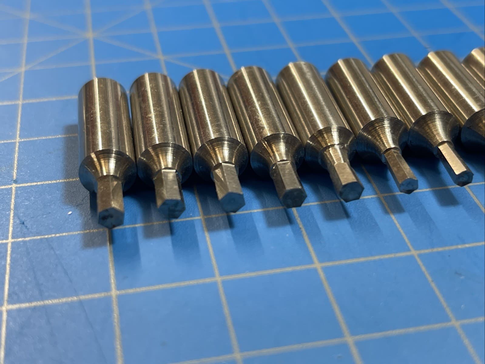 Rotary Broach Tooling 5/16” Shank - 9 Pcs 2