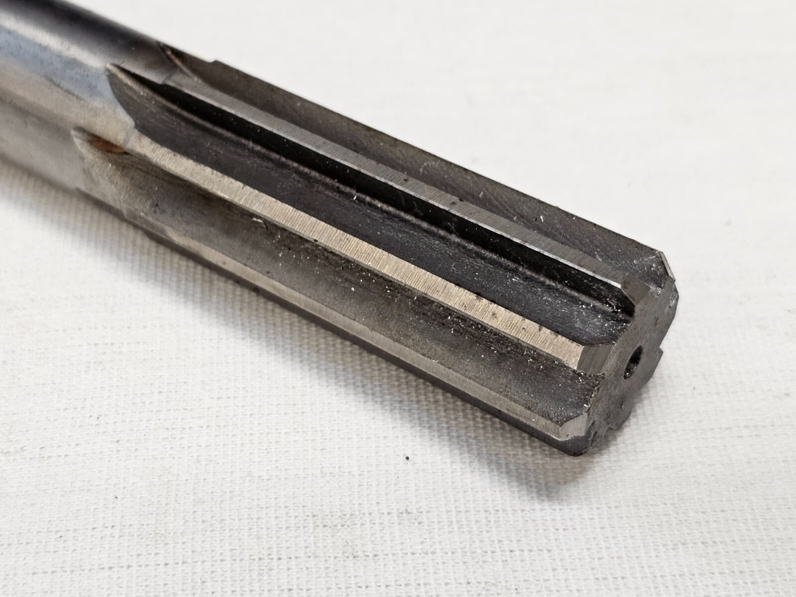 Wayne 1-1/16" HS Speed Morse Taper Machine Milling Reamer Straight 8 Flute Bit 6