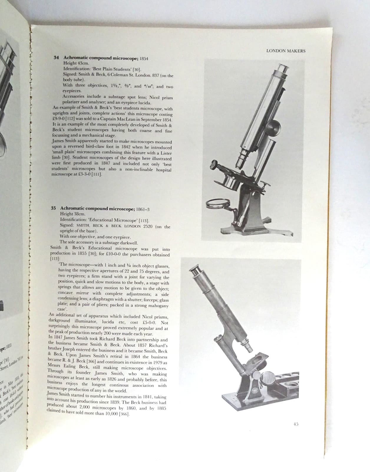 Microscopes from the Frank Collection 1800-1860 by R. H. Nuttall 6