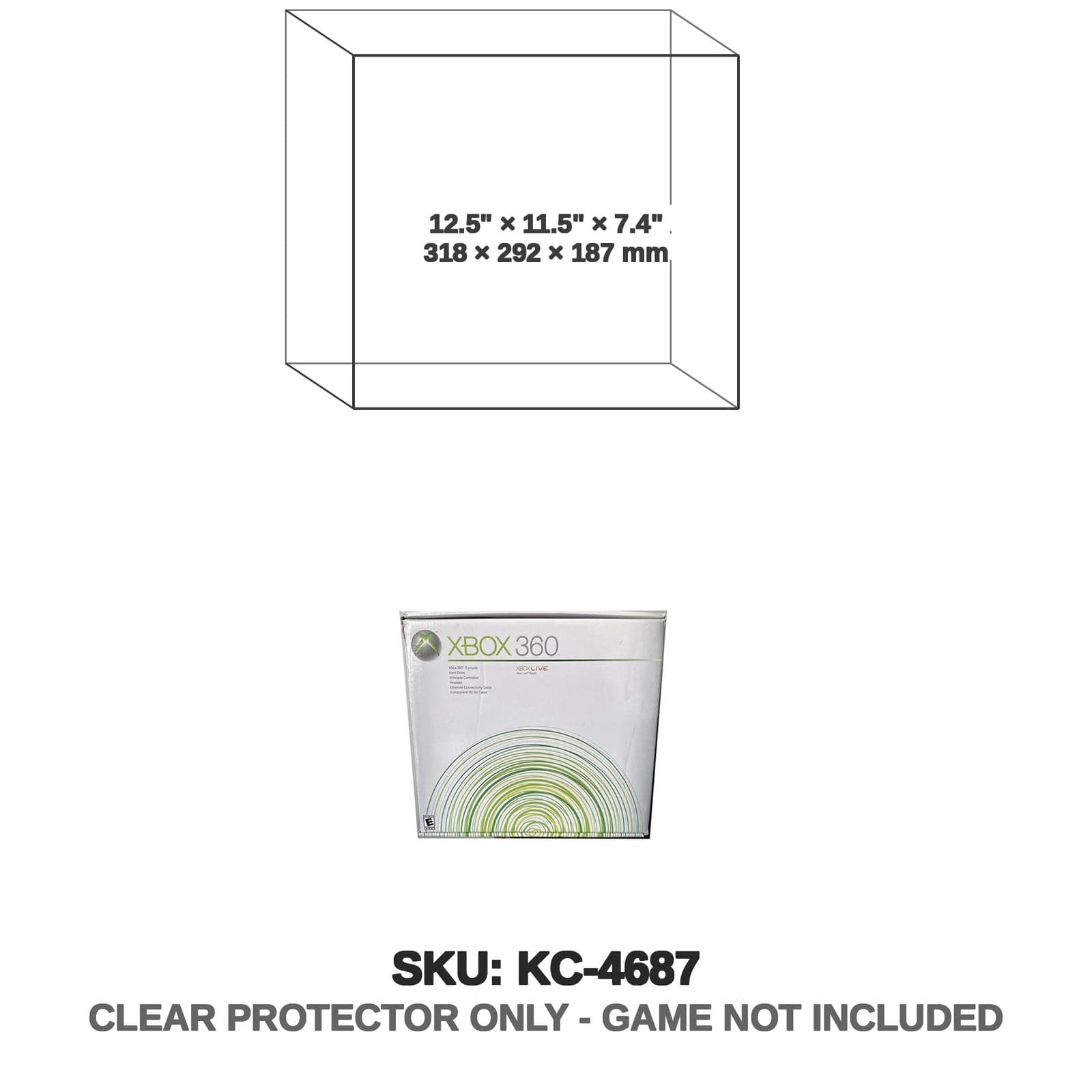 Protector For XBOX 360 Console