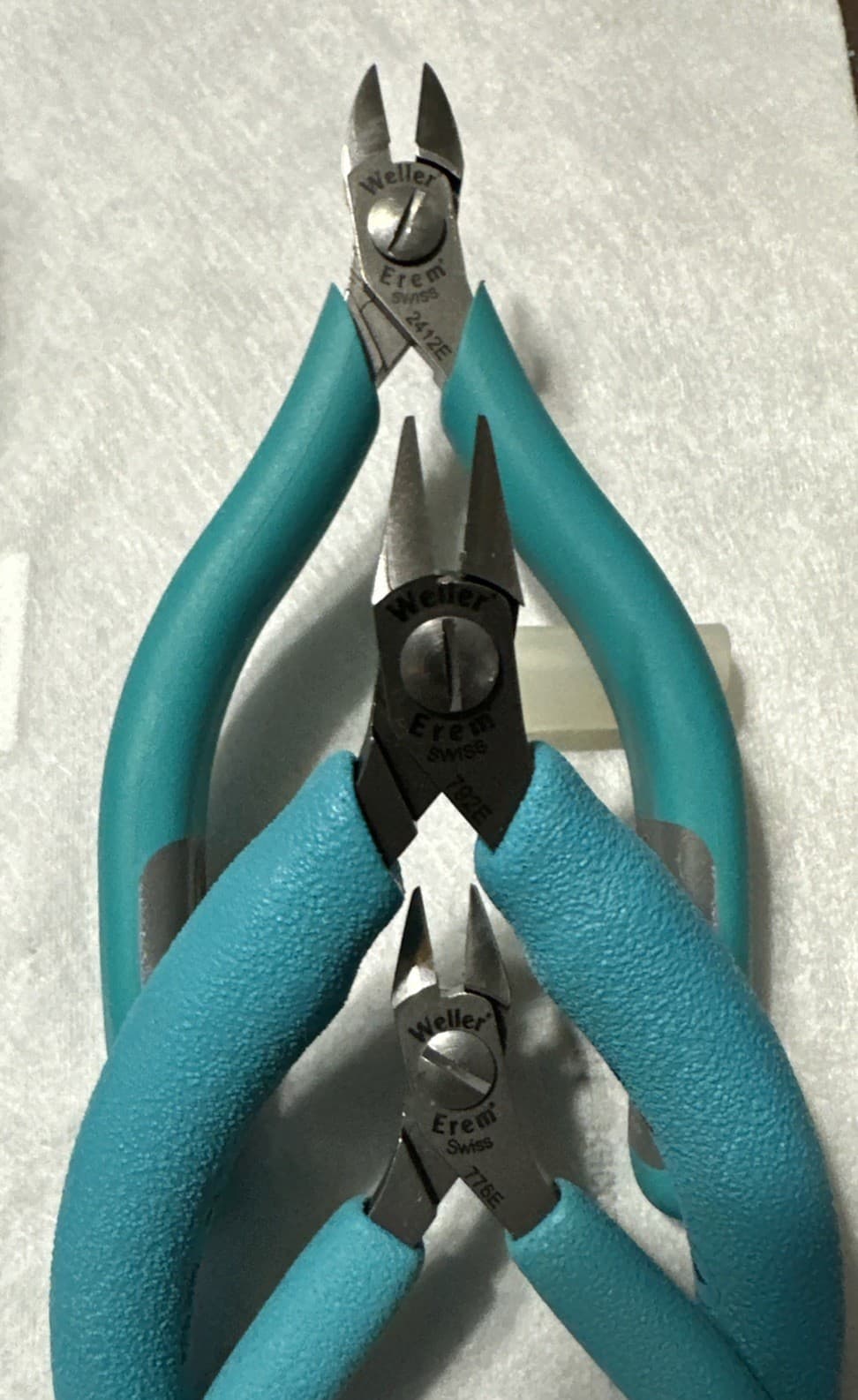 3 PAIR OF NEW WELLER/EREM PLIERS 2