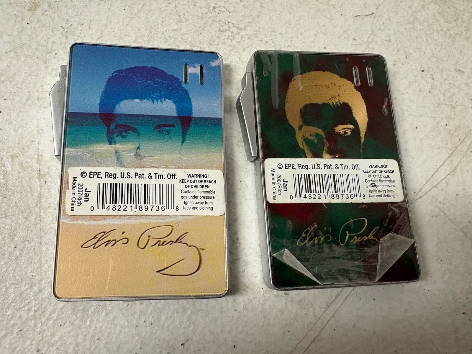 2 Elvis Presley Movie Poster Electronic Refillable Butane Lighters 2