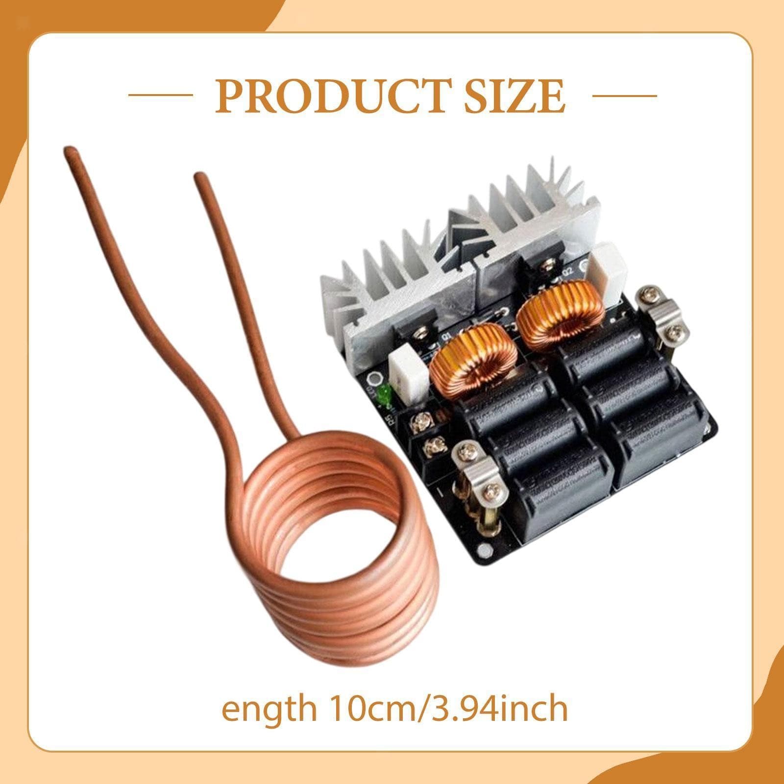 Induction Heater Module Board Safe for Metal Parts Melting DIY Metalworking 6