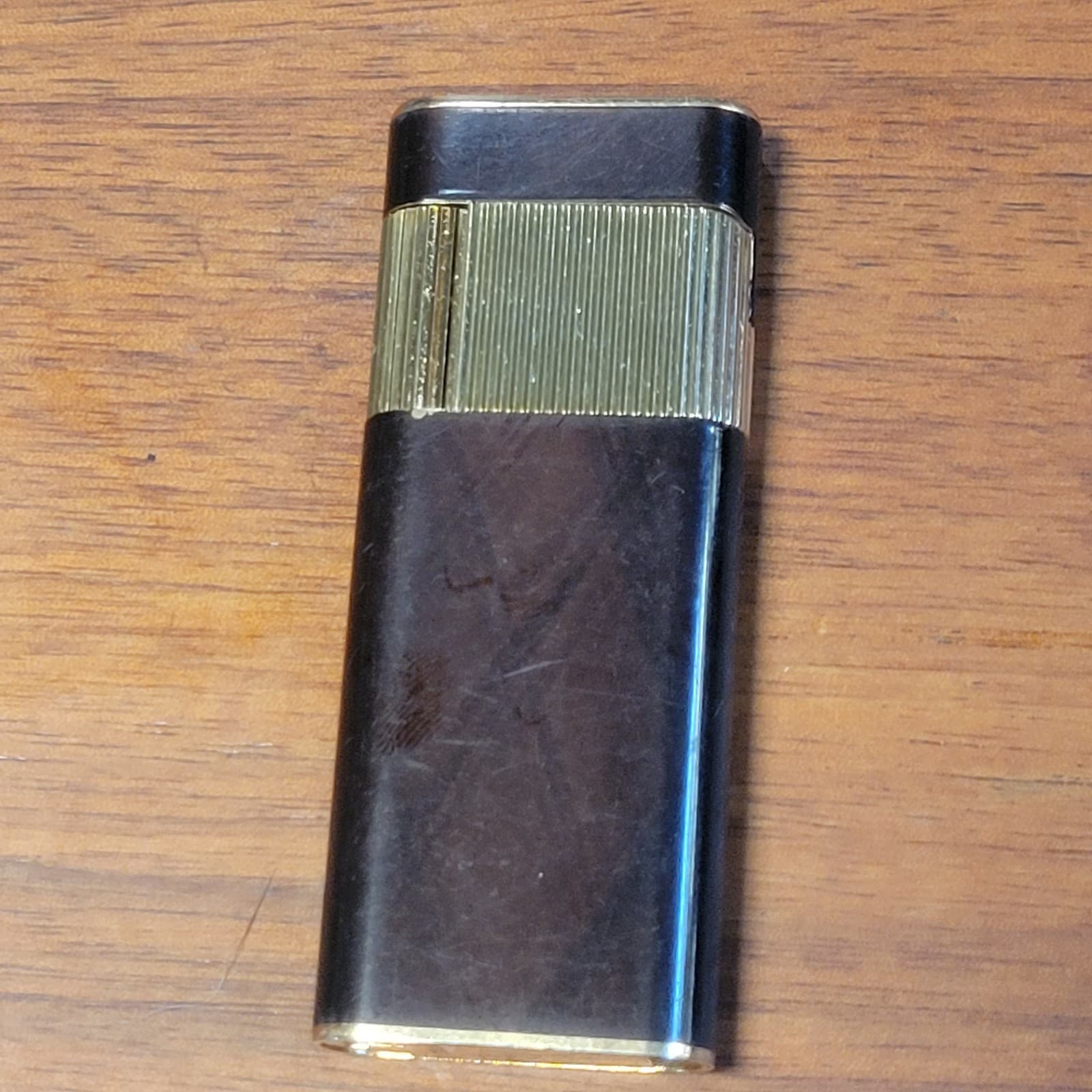 Vintage Colibri Spin Lighter Japan Vintage Collectible Gold Untested 3