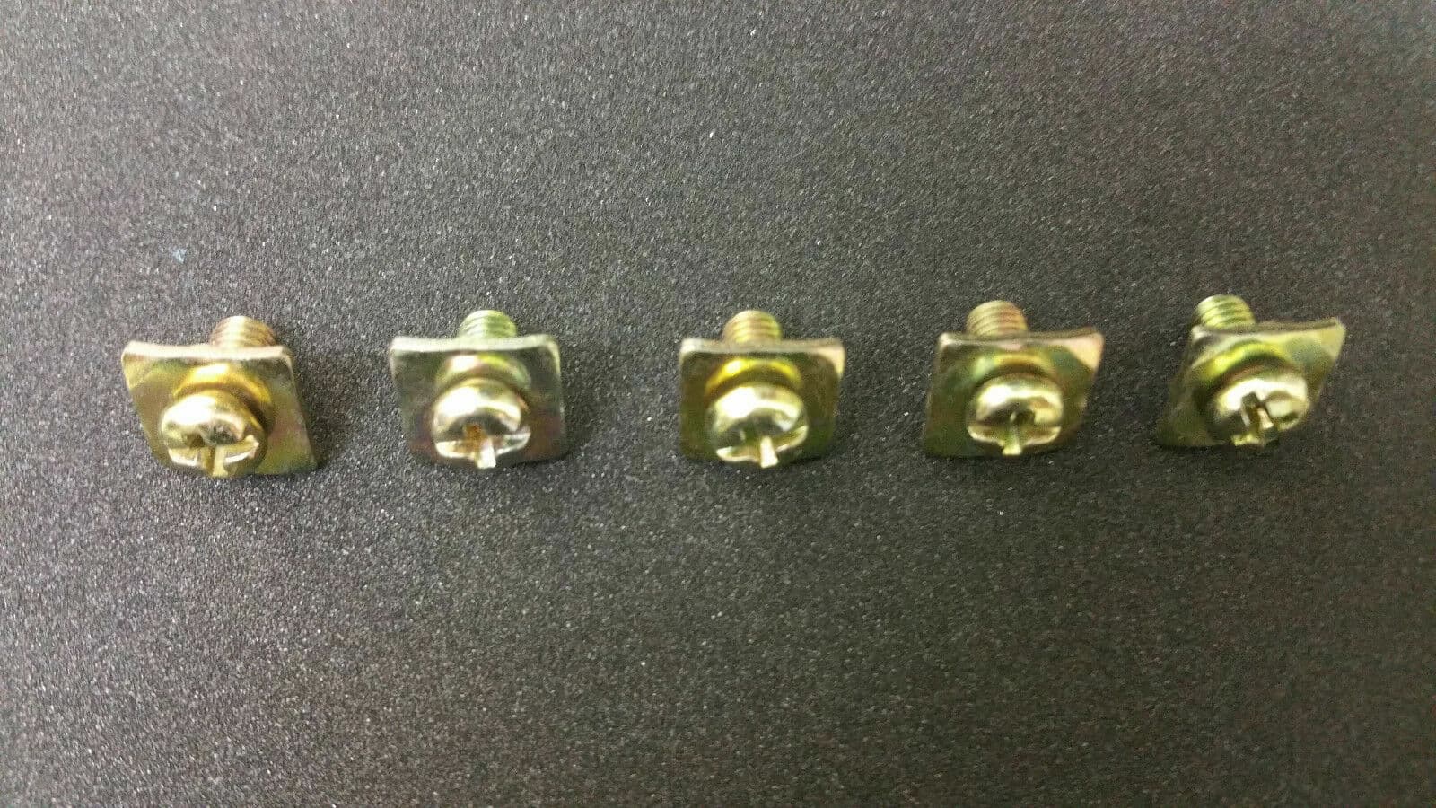 5pcs 5mm Amplifier Terminal Screws Square Washer POWER GROUND SPEAKER Amp Screw 2