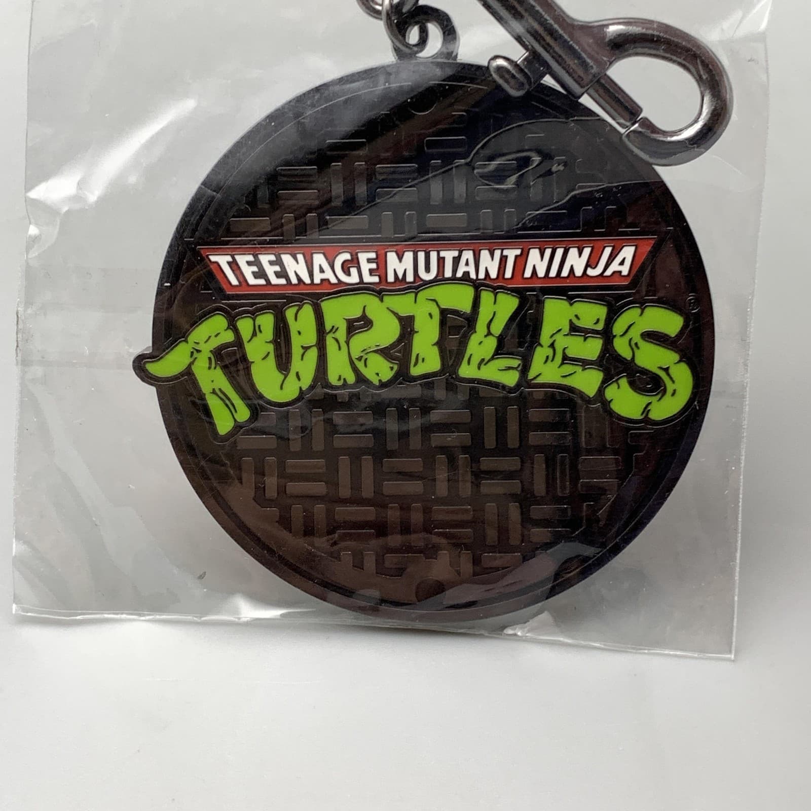 Loungefly Teenage Mutant Ninja Turtles Keychain TMNT Sewer Cap Nickelodeon New 6