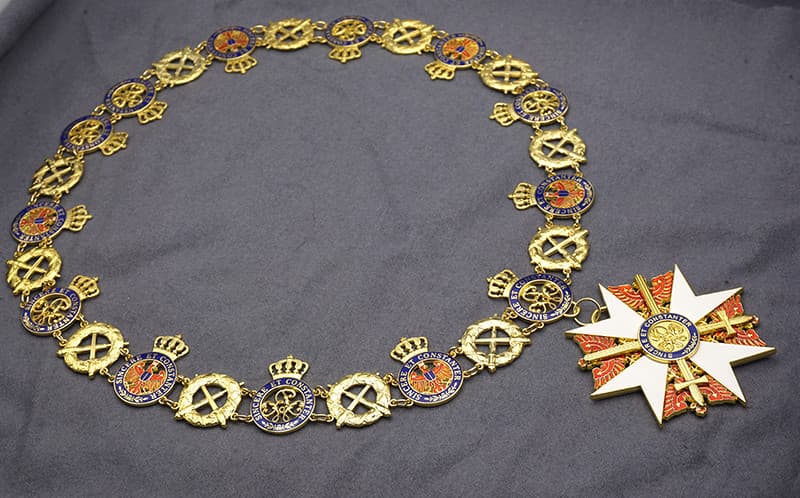 German Prussian Grand Cross of the Order of the Red Eagle with Swords Collar 2