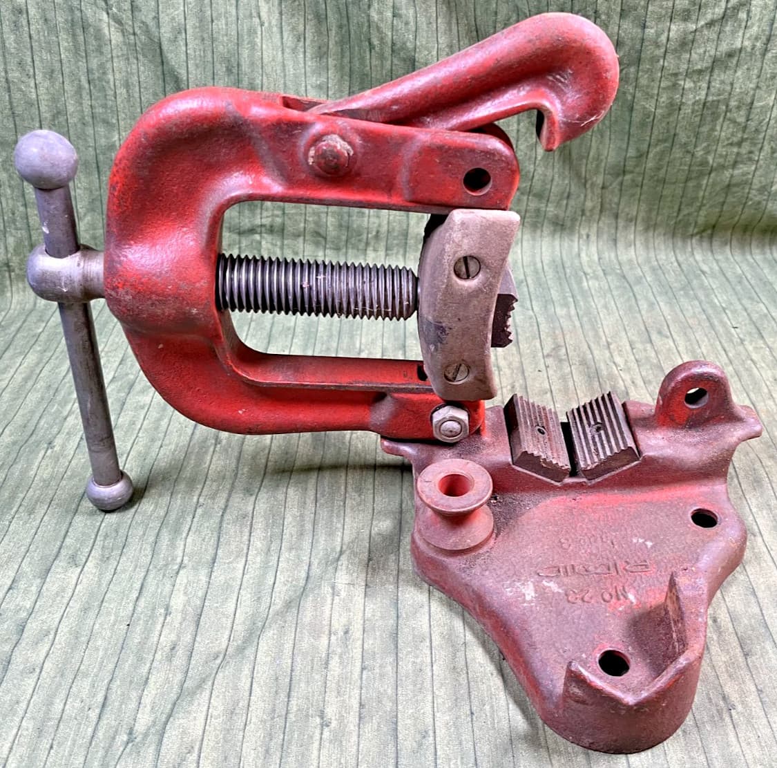 RIDGID No. 23 Bench Yoke Vise 1/8 - 3" - Made in U.S.A. FREE SHIPPING! 3