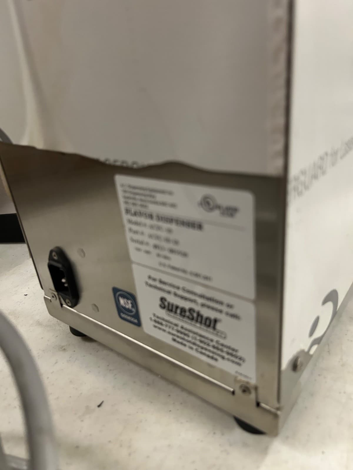 Sure Shot refrigerated Flavor dispenser Brand New In Box 1409 5C 5