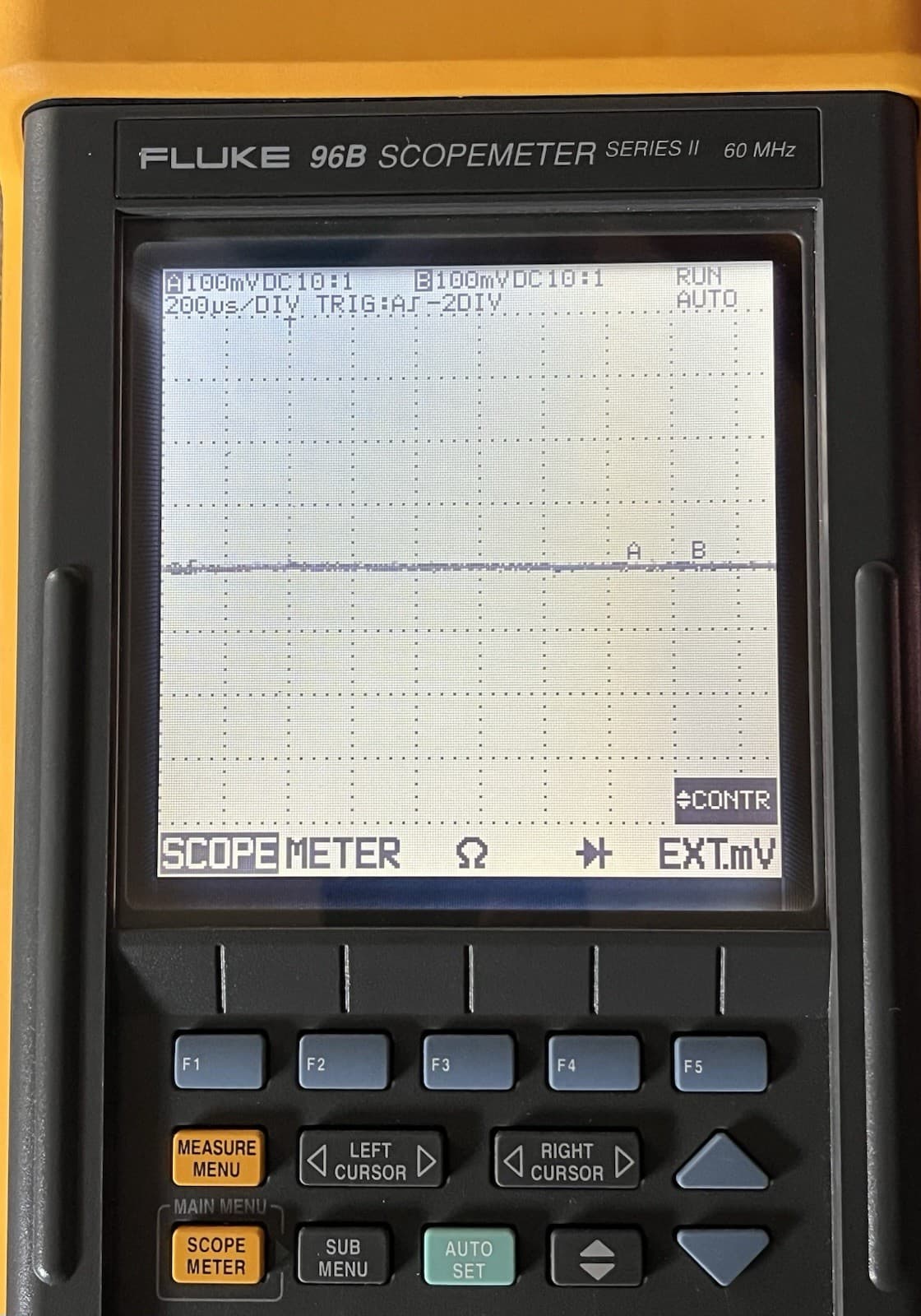 FLUKE 96B SCOPEMETER SERIES II 60 MHz Oscilloscope  3