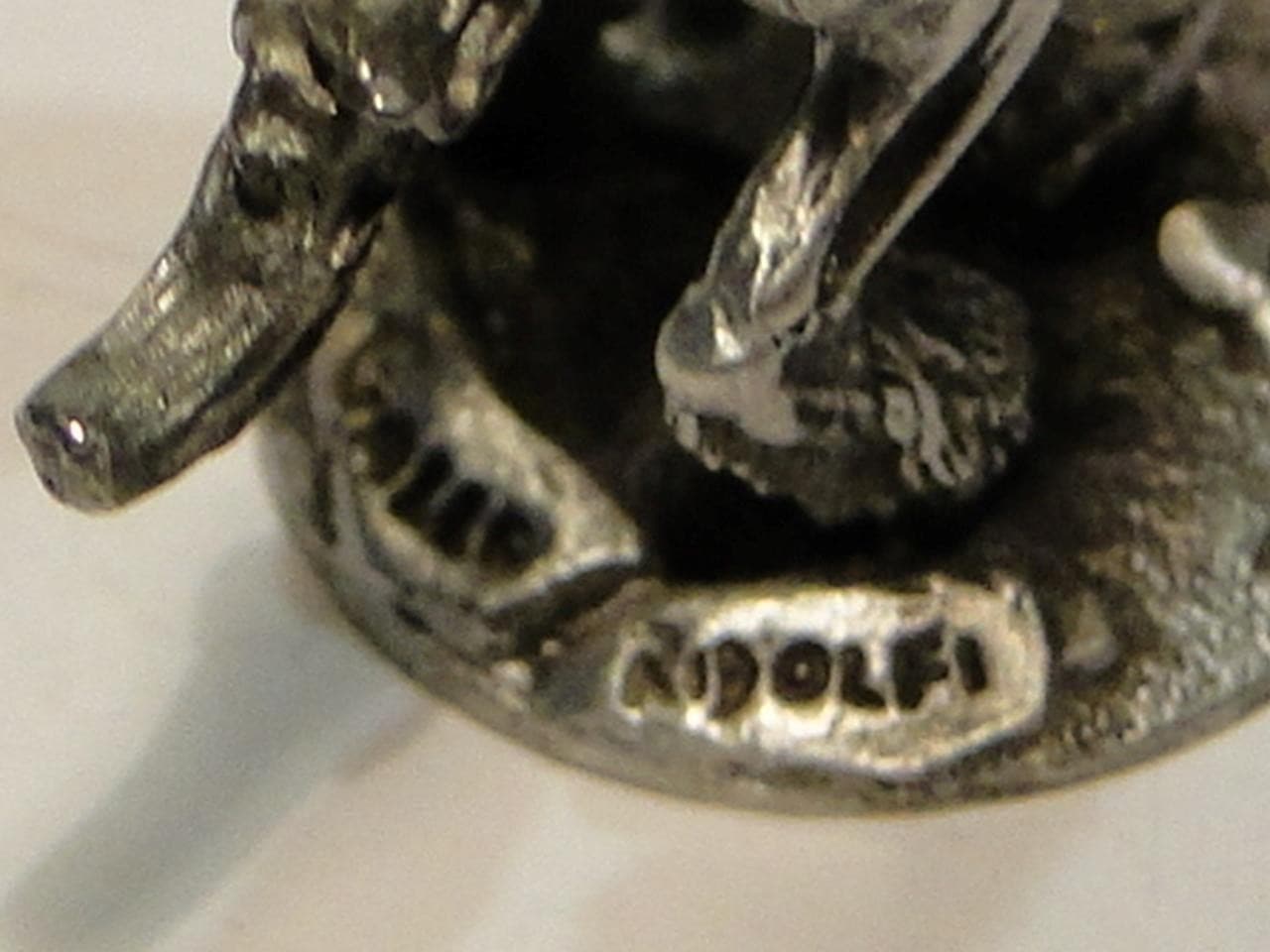 Vintage 1991 Gallo Pewter Pegasus Winged Horse Figurine with Jewels 4