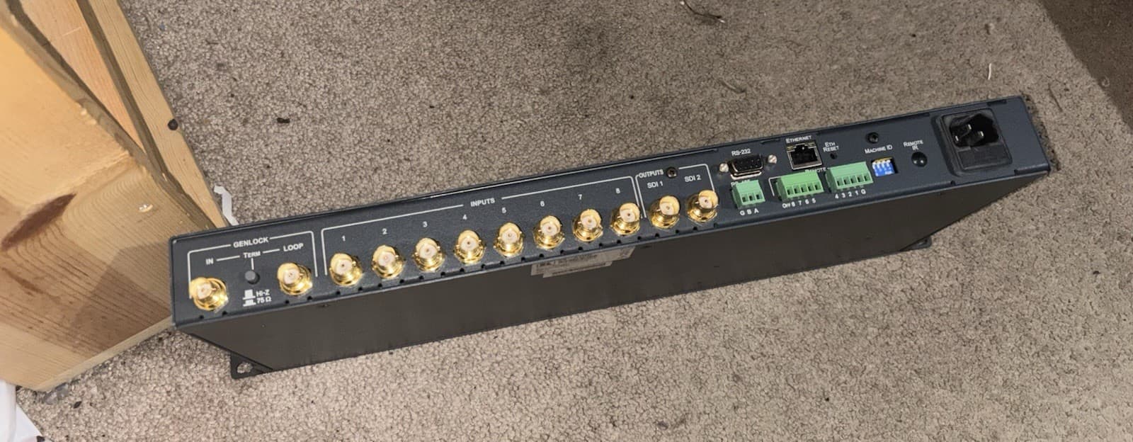 Kramer 8x1 HD/SD-SDI Switcher VS-81 HD 5