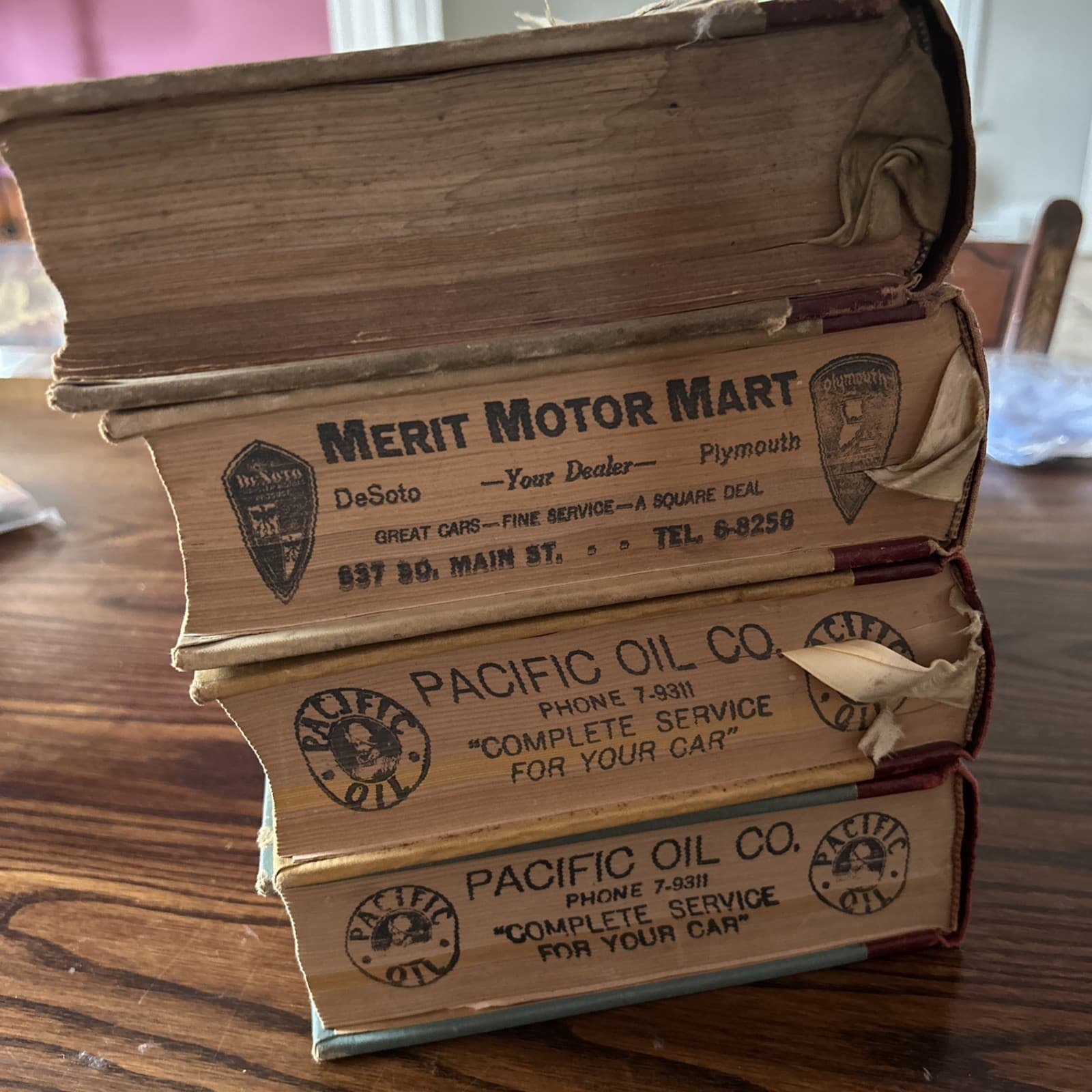 1945–1949 Lot of 4 Polk’s City Directories FALL RIVER MA Genealogy WWII/Postwar 4