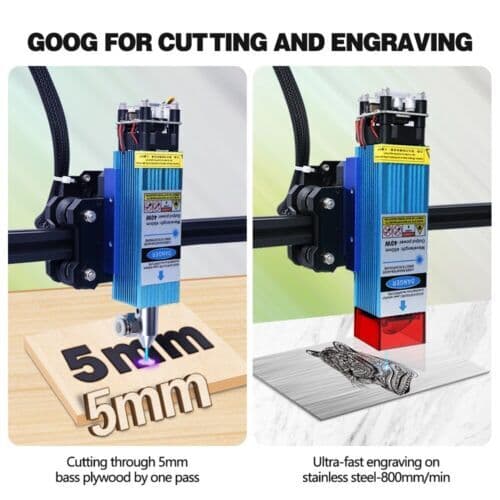 40W LaserCutter Module 450nm TTL For Laser Engraving Cutting Machine DIY Tools 4