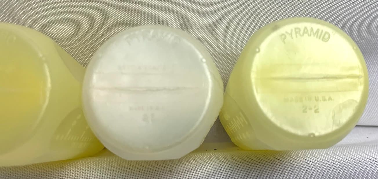 Vintage EVENFLO Baby Bottles Lot of 9 Infant Formula Feeding Plastic Pastel 5